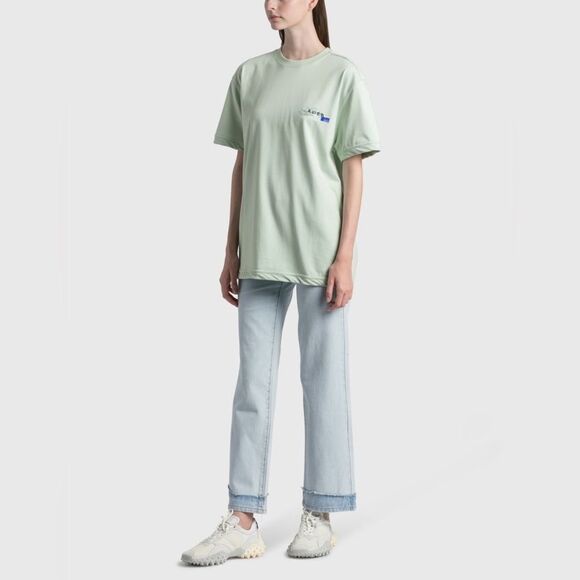 🎀 NEW SSENSE Ader error Innersy deconstructed straight leg jeans 26 - Picture 11 of 13